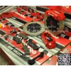 寶馬X1剎車改裝進口brembo剎車，brembo六活塞剎車