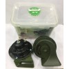 兵部純銅蝸牛喇叭12v~24V超響汽車?guó)Q笛警示喇叭