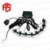 AS中網(wǎng)2*8組閃光燈大功率閃爍16LED汽車(chē)應(yīng)急警用格柵燈