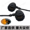 摩托車哈雷巡航太子車改裝復(fù)古柵欄LED轉(zhuǎn)向燈 轉(zhuǎn)彎燈指揮燈